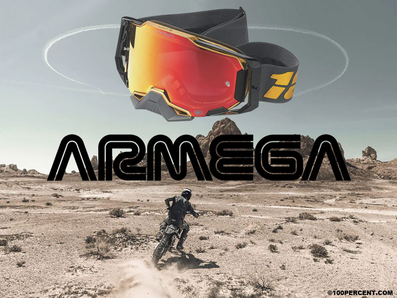 Lunettes 100% Armega et Ecran  HiPER® : Le nouveau pinacle de la technologie du masque cross